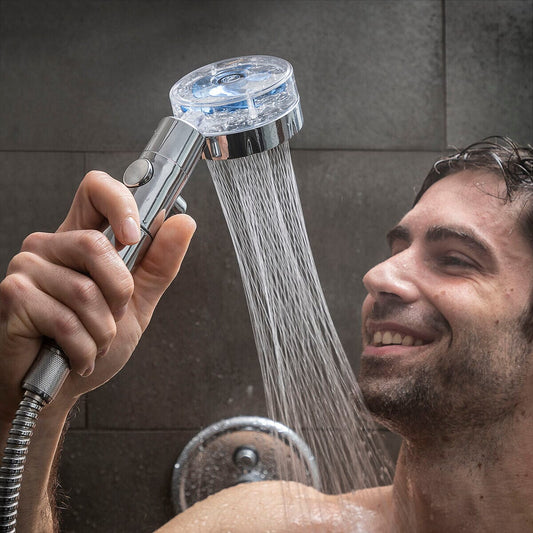 Öko-Dusche mit Druckpropeller und Reinigungsfilter Heliwer InnovaGoods - werkzeug-online24